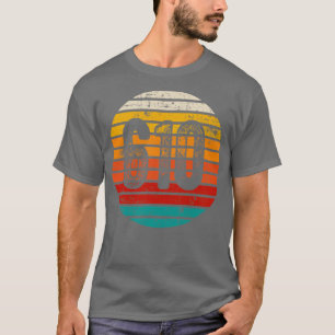Camiseta Vintage em desgosto Sunset 610 Código de área