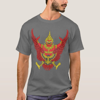 Camiseta Vintage - Emblema angustiado da Tailândia