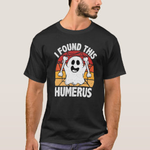 Camiseta Vintage Encontrei Este Humero Halloween Ghost Orth