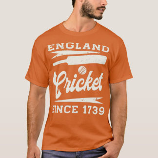 Camiseta Vintage England Cricket Desde 1739