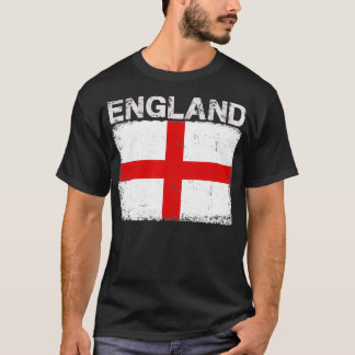 Camiseta Vintage England Flag English Pris Clothing Sports