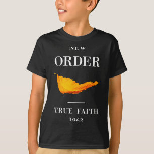 Camiseta Vintage Engraçado New Order True Faith Música