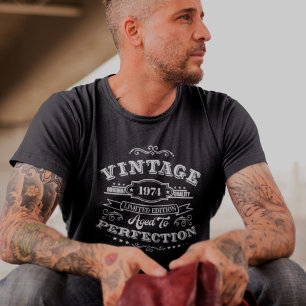 Camiseta Vintage Envelhecido à Perfeição