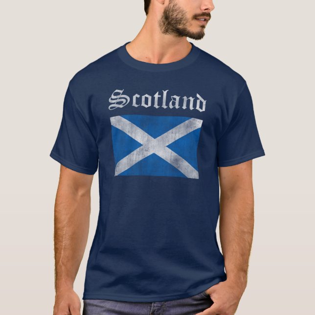 Camiseta Vintage Escócia (Frente)