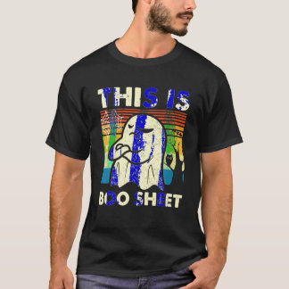 Camiseta Vintage, Esta É A Folha De Boas Folhas Ghost Retro