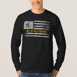 Camiseta Vintage Estados Unidos Bandeira Americana Jiu Jits