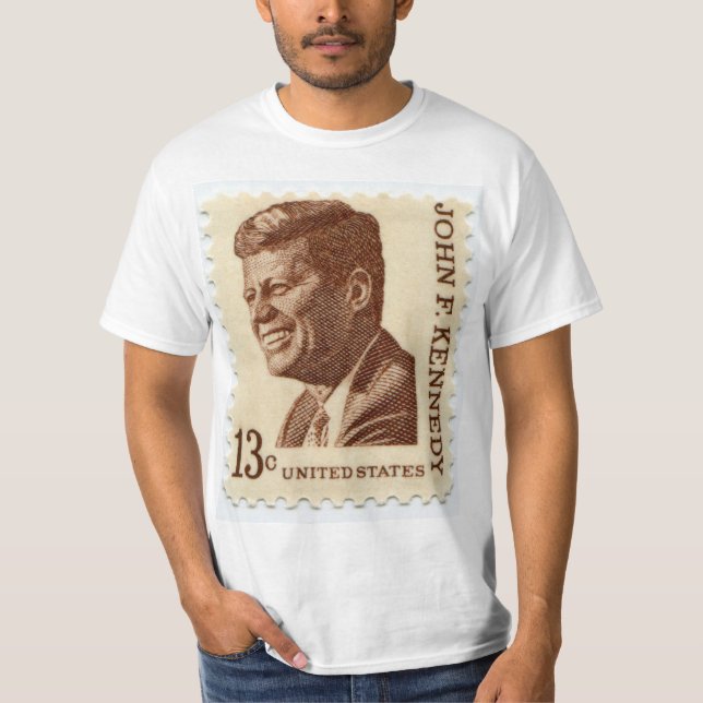 Camiseta Vintage Estados Unidos Postage Stamp T Shirt (Frente)