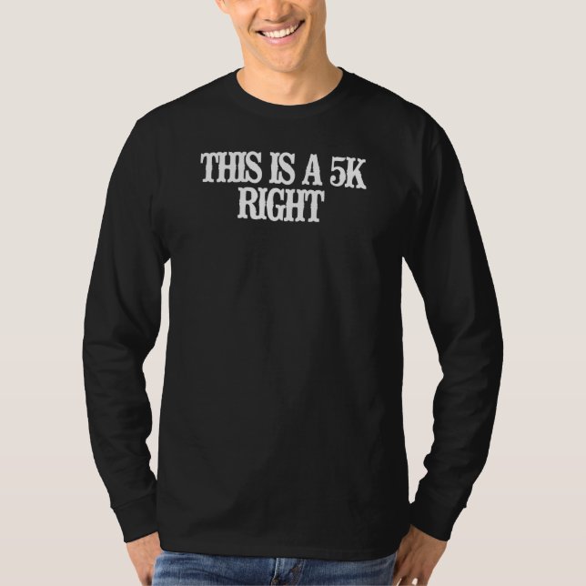 Camiseta Vintage, Este É Um Direito De 5K (Frente)
