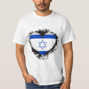 Camiseta Vintage eu amo Israel
