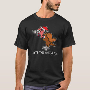 Camiseta Vintage Eu Comi o Peru das Festas anti Natal