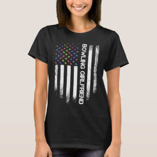 Camiseta Vintage EUA Flag Proud Boliche