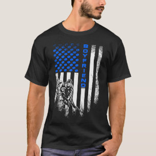 Camiseta Vintage EUA Flag Proud Namorado S
