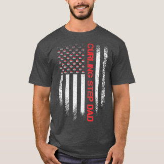 Camiseta Vintage EUA - Pai de Etapa de Curva de Sinalizador