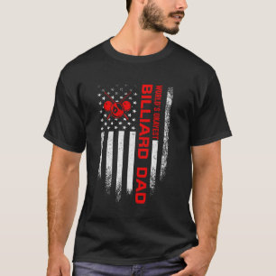 Camiseta Vintage Eusa Flag World S Okayest Piscina Billiard