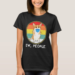 Camiseta Vintage Ew Pessoas Pembroke Welsh Corgi Dog Vestin