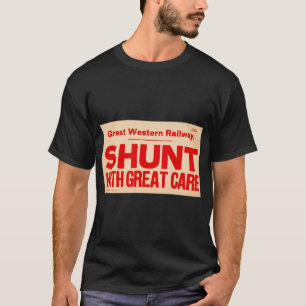 Camiseta Vintage Excelente Western Rail Shunt com sinal de