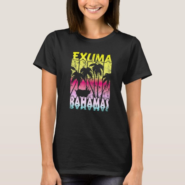 Camiseta Vintage Exuma Bahamas   (Frente)