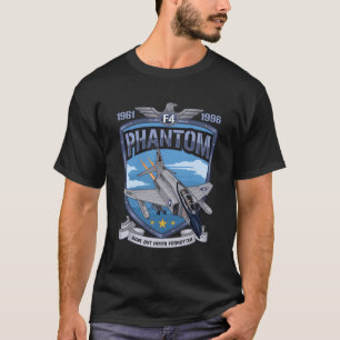 Camiseta Vintage F4 Phantom Ii Jet Fighter Aviation