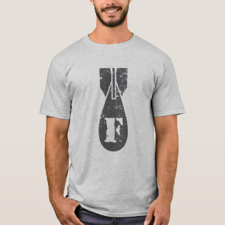 Camiseta Vintage F-Bomb Engraçado T-Shirt