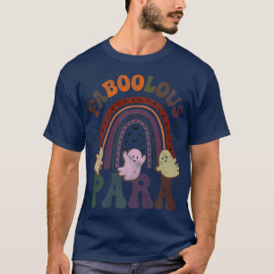 Camiseta Vintage FaBOOlous Para Figurume Este É Meu Spooky 