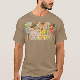 Camiseta Vintage Fairies Cottagecore Arte Eetérea Fairycore