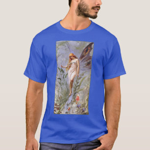 Camiseta Vintage Fairy Flowers Fairycore Aestética Fairywav