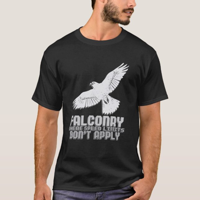 Camiseta Vintage Falconry Funny Hawking Birding Falconer (Frente)