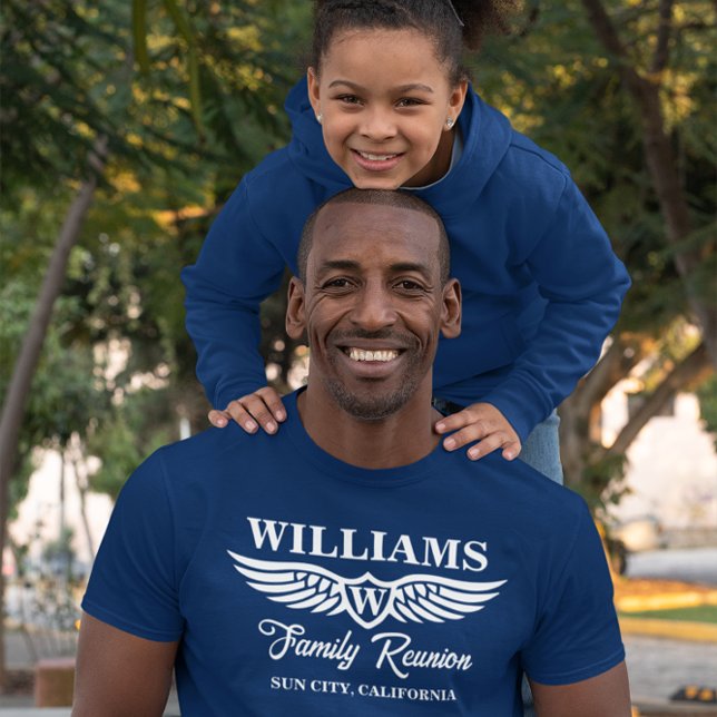 Camiseta Vintage Family Reunion Monograma Dark (Criador carregado)