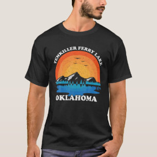 Camiseta Vintage Family Vacage Retro Oklahoma Tenkiller F