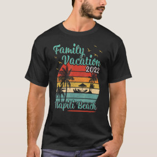 Camiseta Vintage Family Vacation 2022 Hawaii Napili Beach