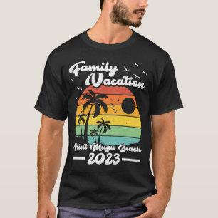 Camiseta Vintage Family Vacation 2023 California Point Mugu