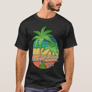 Camiseta Vintage Family Vacation 2023 Nassau Bahamas Beach