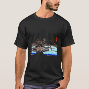 Camiseta Vintage famosa pintura japonesa Snow Benzaiten Shr