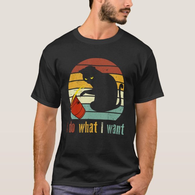 Camiseta Vintage Faz O Que Eu Quero... (Frente)