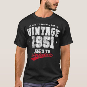 Camiseta Vintage Feita Em 1951, 67º Presente De Aniversário
