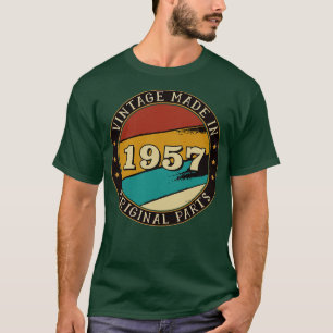 Camiseta Vintage Feita Em 1957