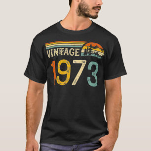 Camiseta Vintage feita em 1973, 49º aniversário, Presente c