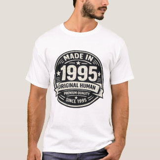 Camiseta Vintage Feita em 1995
