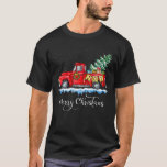 Camiseta Vintage Felry Christmas Red Truck Old Fashiked Ch<br><div class="desc">Vintage Felry Natal Red Truck Velho Fashiado Natal</div>