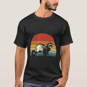Camiseta Vintage Ferret ama por homens mulheres