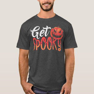 Camiseta Vintage fica assustada Jack O Lanterna Novel