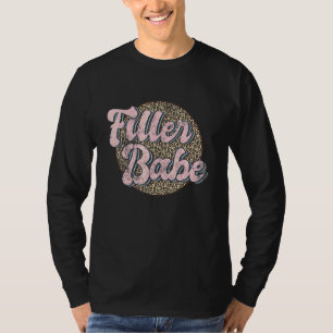 Camiseta Vintage Filler Babe Medical Spa Leopard Nurse Inje
