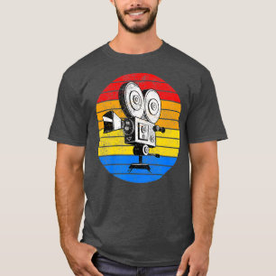 Camiseta Vintage Film Retro Camera 35mm 70mm Filme