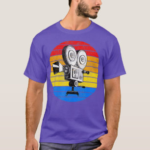 Camiseta Vintage Film Retro Camera 35mm 70mm Filme _nxpl