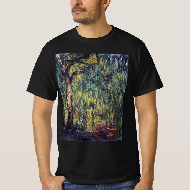 Camiseta Vintage Fine Art, Claude Monet (Frente)