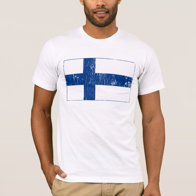 Camiseta Vintage Finlandia (Frente)