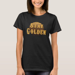 Camiseta vintage Fique dourado