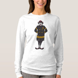 Camiseta Vintage Fireman Clown