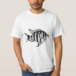 Camiseta Vintage fish sealife ocean
