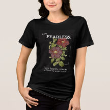 Camiseta Vintage Floral Aguarela Preta e Verde